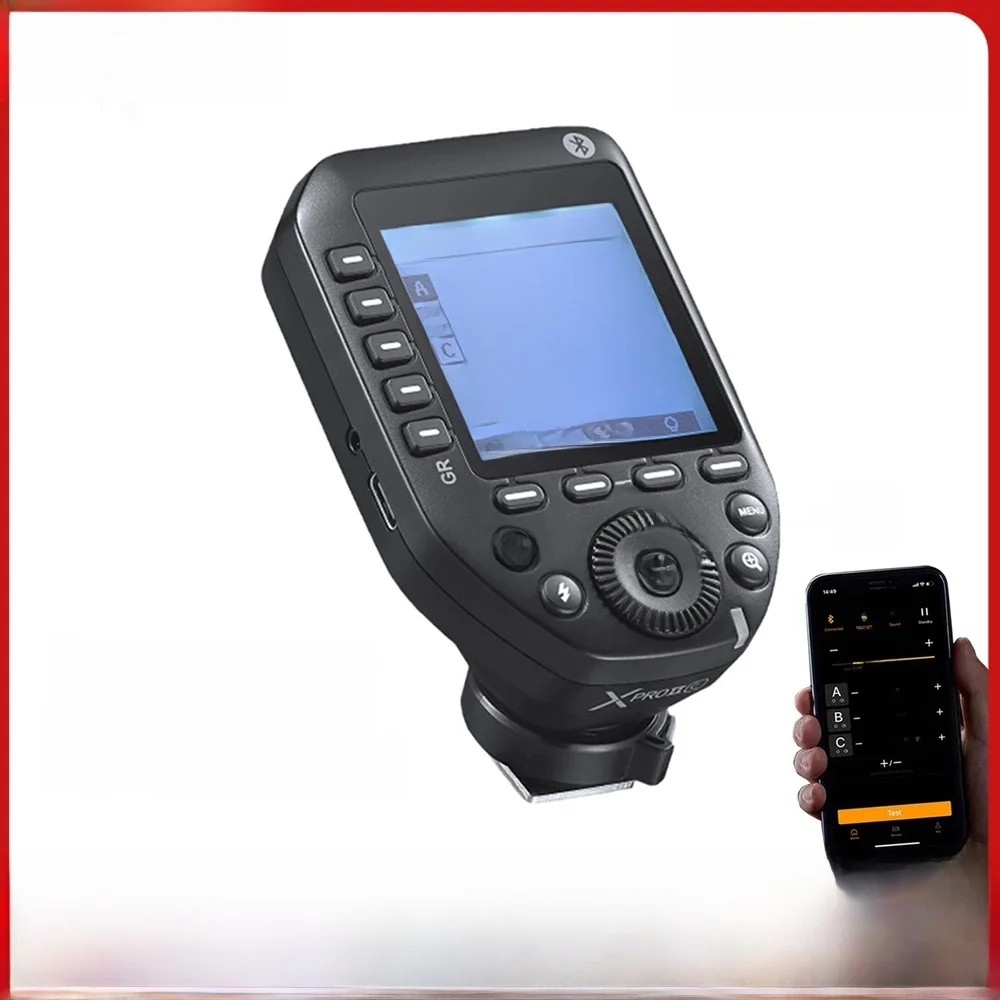 Godox-Déclencheur flash sans fil Xpro II TTL, 1/8000s HSS TTL-Convert, fonction manuelle, grand écran pour IL, Nikon, Sony, Olympus, Penta