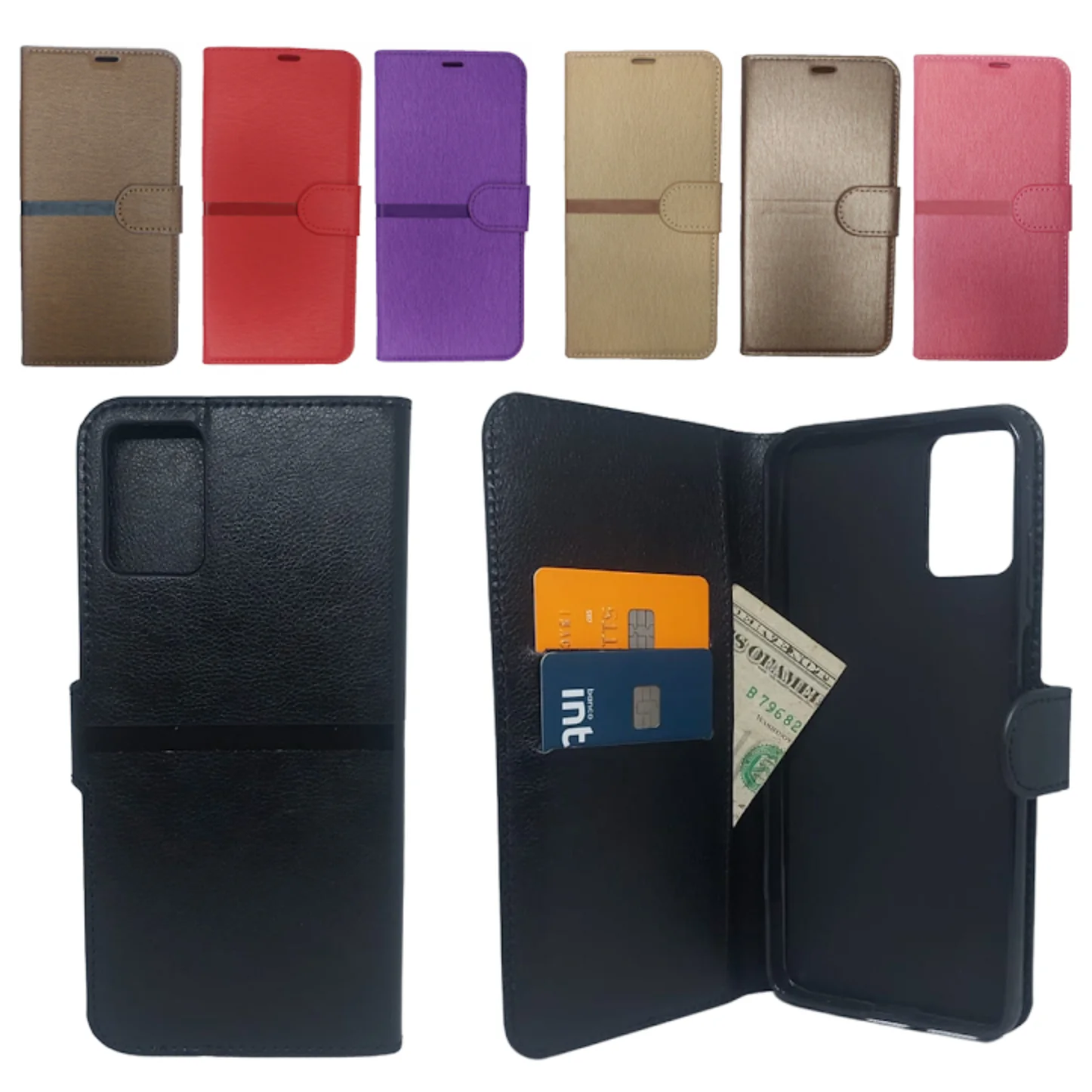 Wallet Case For Motorola Moto E22 (6.5 Screen) Case
