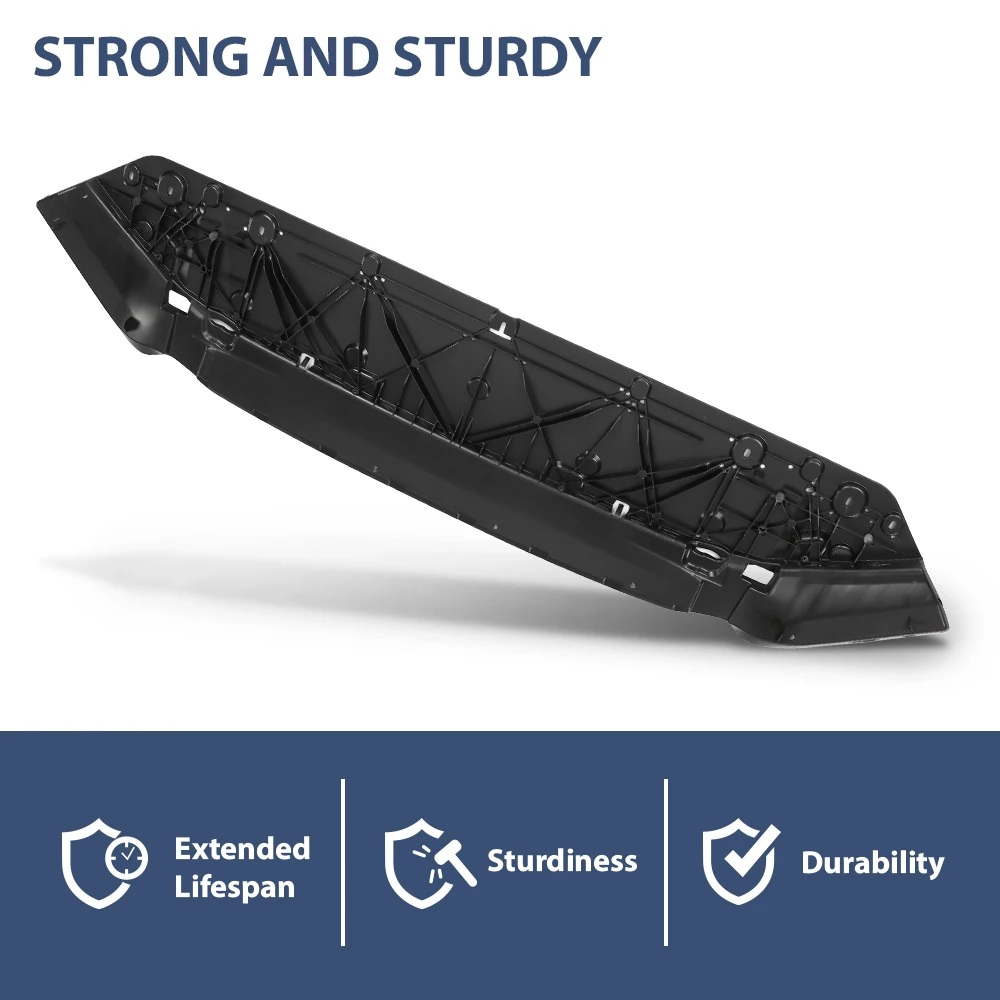 แผ่นกันกระแทกใต้ท้องเครื่องยนต์ด้านหน้า 8W0807611A สำหรับ Audi A4 ปี 2017-2020 สีดำใหม่ ผลิตจากพลาสติก PP ป้องกันใต้เครื่องยนต์และกันโคลน