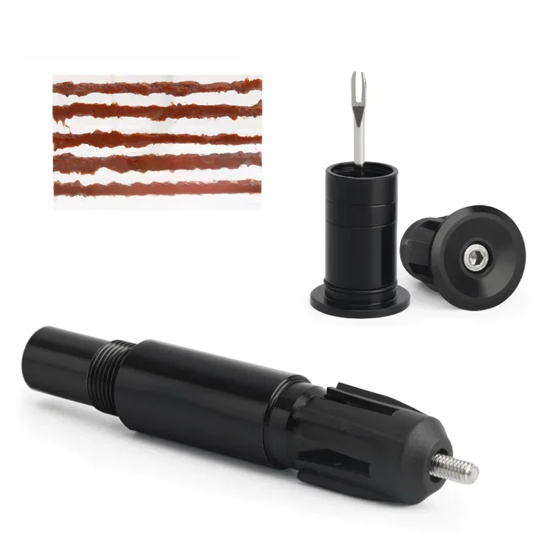 AliExpress riderace Bicycle Tubeless Tyre Repair Kit For Road Bike Tire Punctur Sealant Rubber Stripe Drill Tool MTB Motorcycle HandleBar End Hidden
