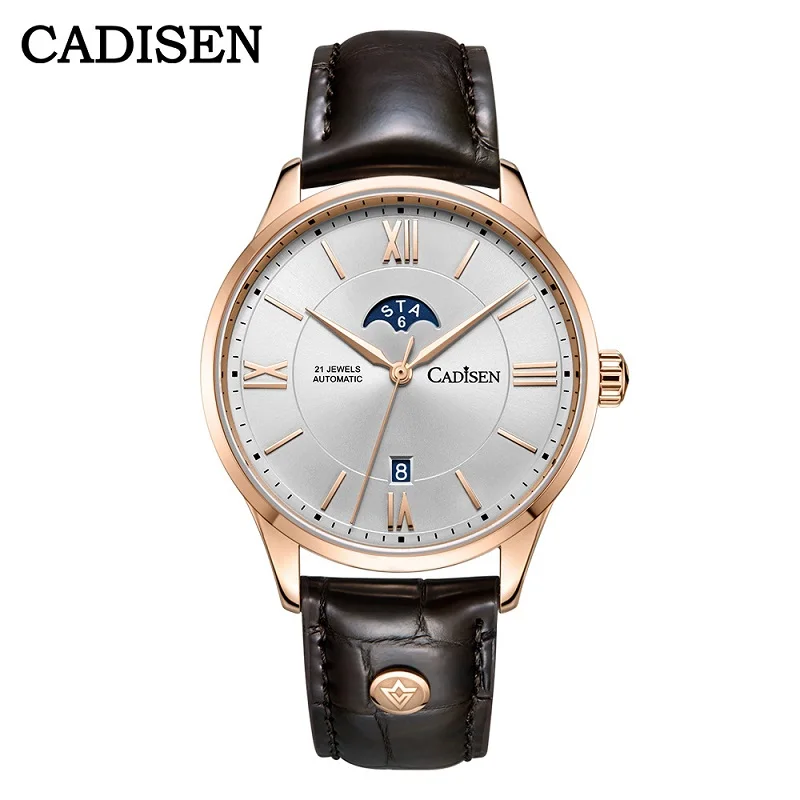 

Cadisen Top Original Men Casual Automatic Wristwatch Japan Miyota Male New Mechnical Movement Sapphire Crystal Relogio Masculino