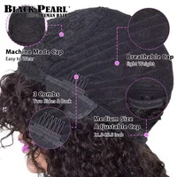 Black Pearl Fringe Wig Human Hair Short Bob Wigs Pixie Wig Human Hair Curly Wig S Cheap Wigs on Clearance Peruca Cabelo Humano 4