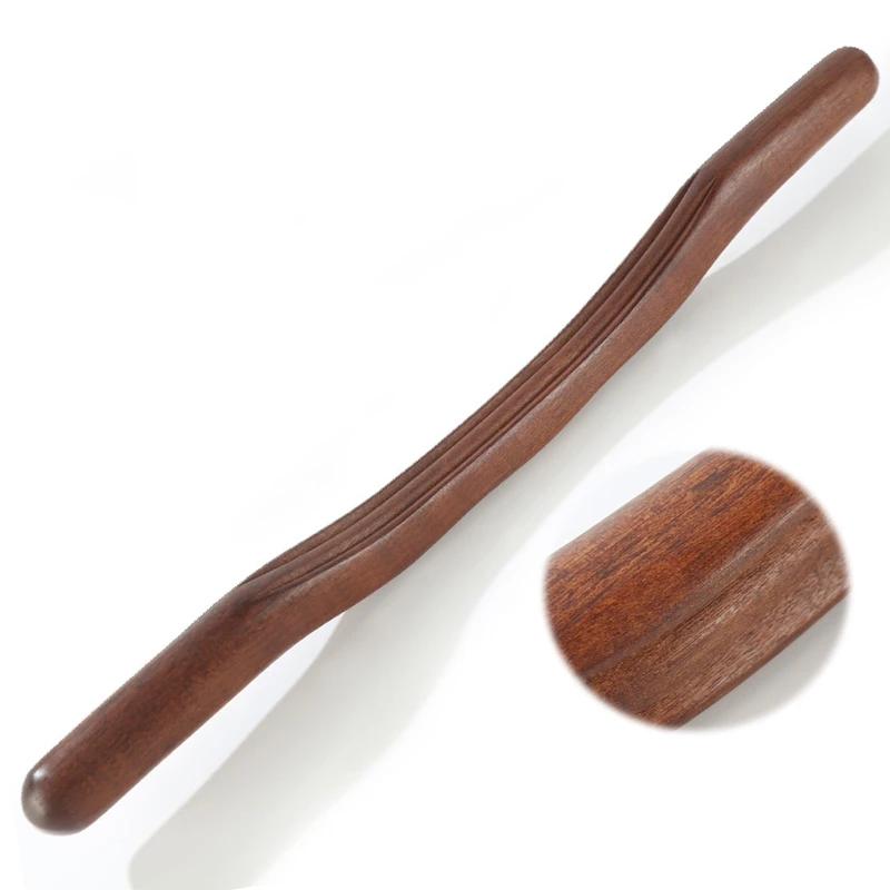 

Wooden Guasha Massage Stick Body Shaping Roller Relaxing Muscle Tool for Body Care Solid Sandal Wood Massager for Women Man
