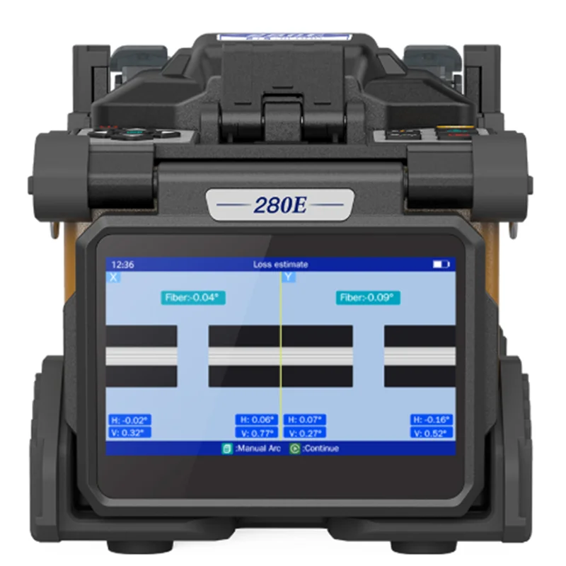 Imagem -02 - Outdoor Multi-function Núcleo para Núcleo Alinhamento Fiber Fusion Splicer Baixa Perda Splicing Kl280e