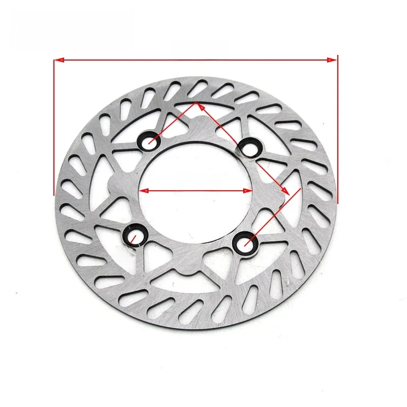 AliExpress HLMORTO 180/190/200/210mm 220mm 230mm 76mm Front Rear Disc Brake Disc Plate For Motorcycle KAYO BSE KLX CRF 125cc 140cc Pocket Dirt Bike