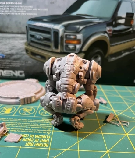 Buyer photo of this resin kit