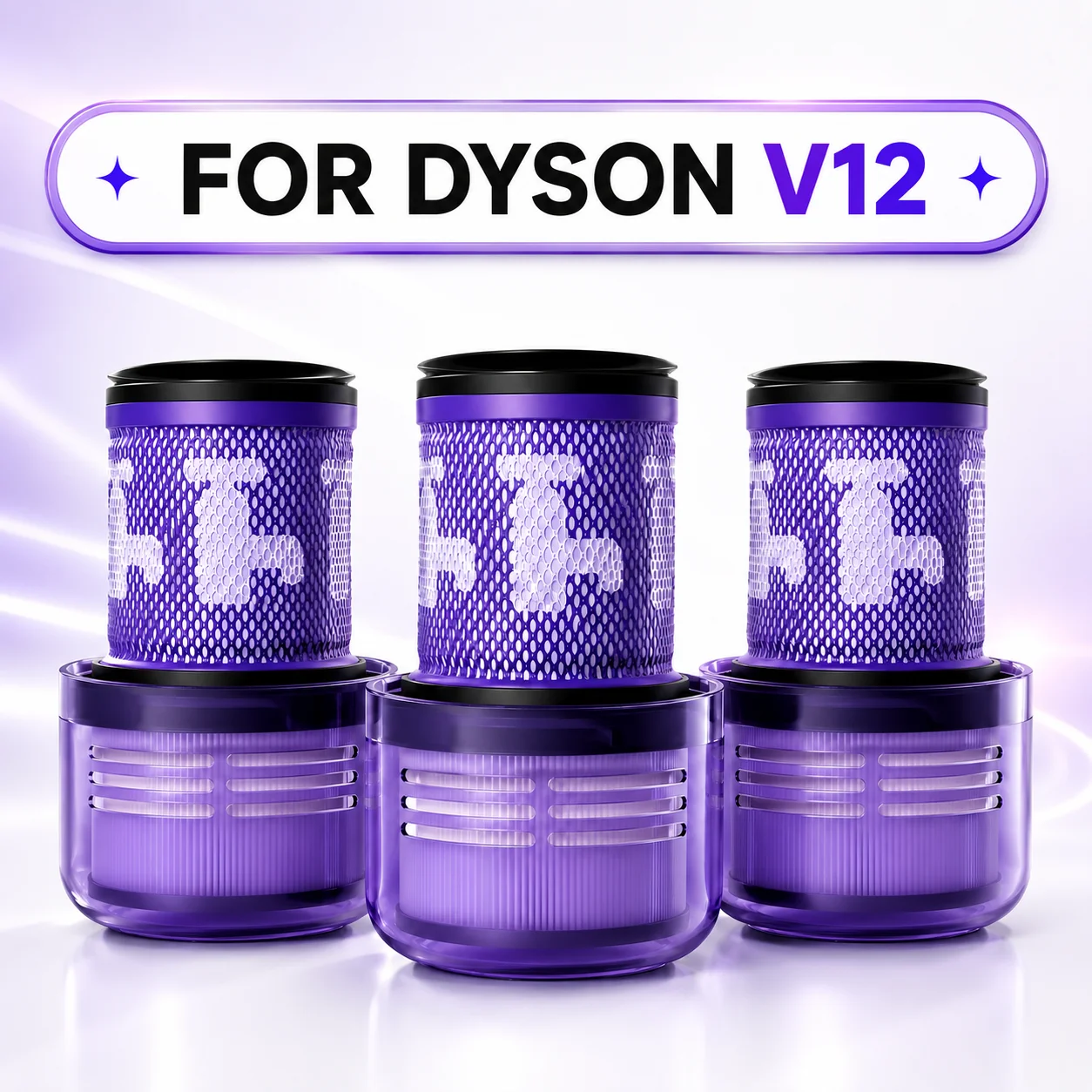 �y�Z�[�����zDyson V12 Detect Slim SV20 SV26 SV30 SV34 SV35 SV46�Ή� HEPA�t�B���^�[ �|���@�����p�p�[�c