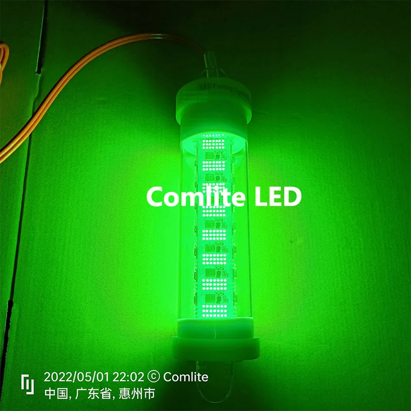 led luz de pesca luzes pesca subaquatica lampada localizador pesca led luz para atrair camarao lula krill dc1224v 850w 01