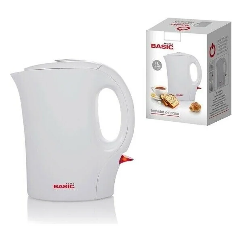 Hervidor de agua caliente vapor 1L 1100W 220V - 50Hhz eléctrico blanco invierno