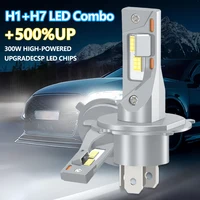 300W de lúmenes altos luz Led Blubs Chips CSP mejorados Plug and Play faro de coche Canbus sin errores 6500K faros de repuesto