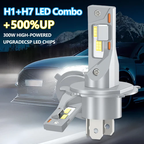 300W de lúmenes altos luz Led Blubs Chips CSP mejorados Plug and Play faro de coche Canbus sin errores 6500K faros de repuesto