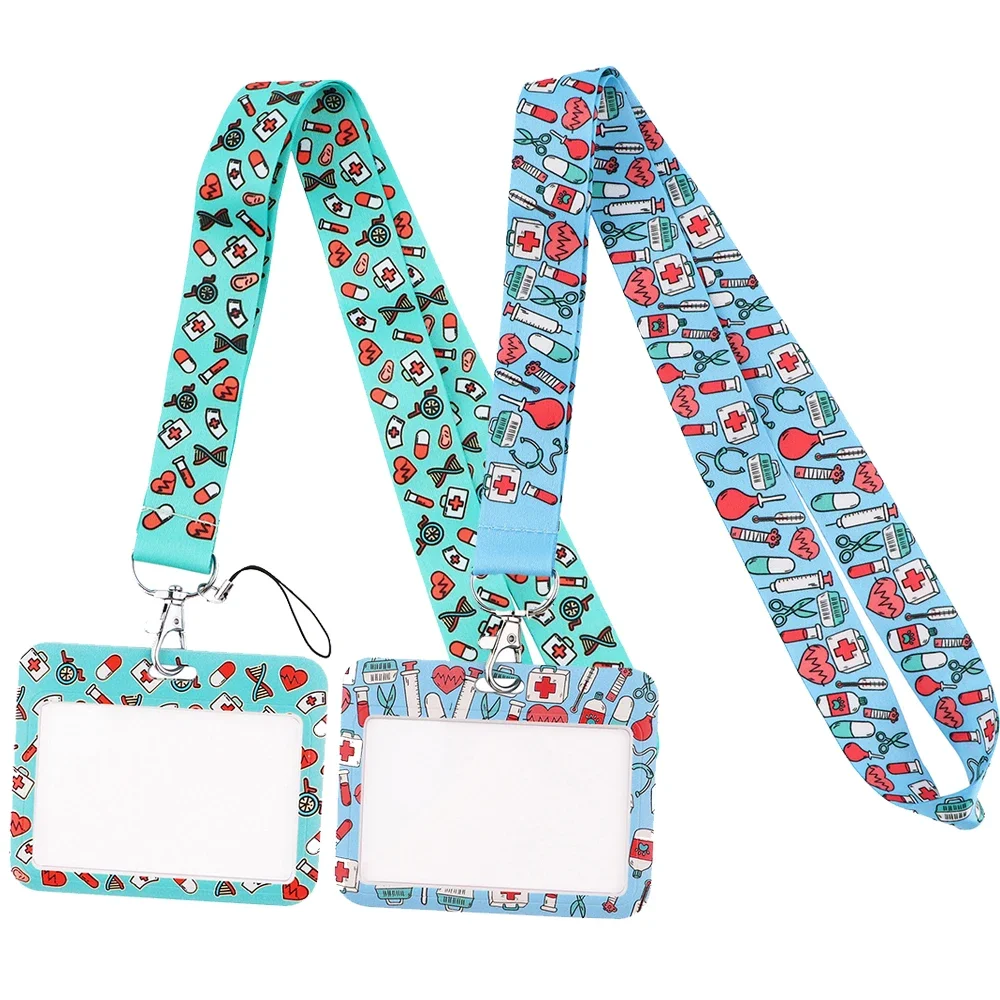 YL1106 médecin infirmière traitement médical sangle de cou clé lanières porte-Badge carte d'identité sangles de téléphone portable pendentif médecin infirmière cadeau