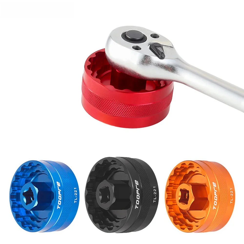 AliExpress TOOPRE Bike Bottom Bracket Tool DUB BBR60 MT800 BB TL-fc24 fc25 Remove Lockring Implement BB93 MTB Mega BSA30 BB386 Install Cup