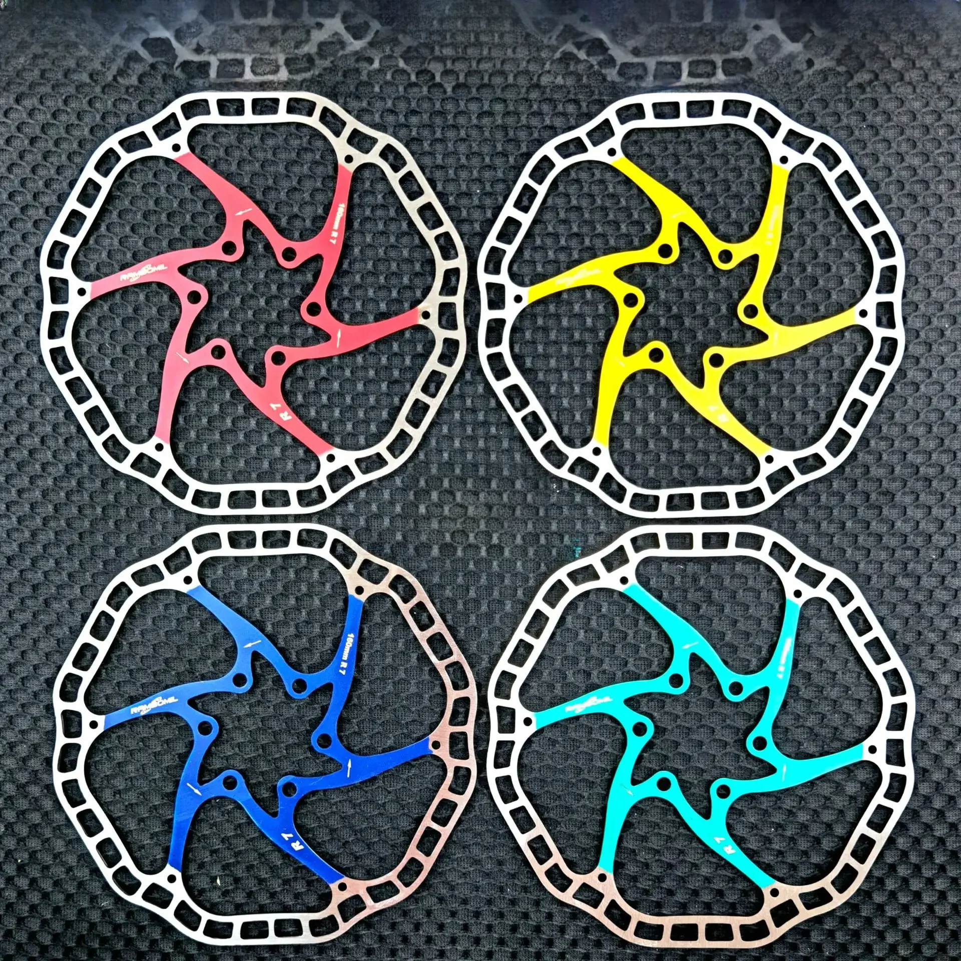 AliExpress Super light Bicycle Hydraulic  R7 Disc Brake Rotors MTB Bike Road Racing Bike Brake Disc Rotor 160mm