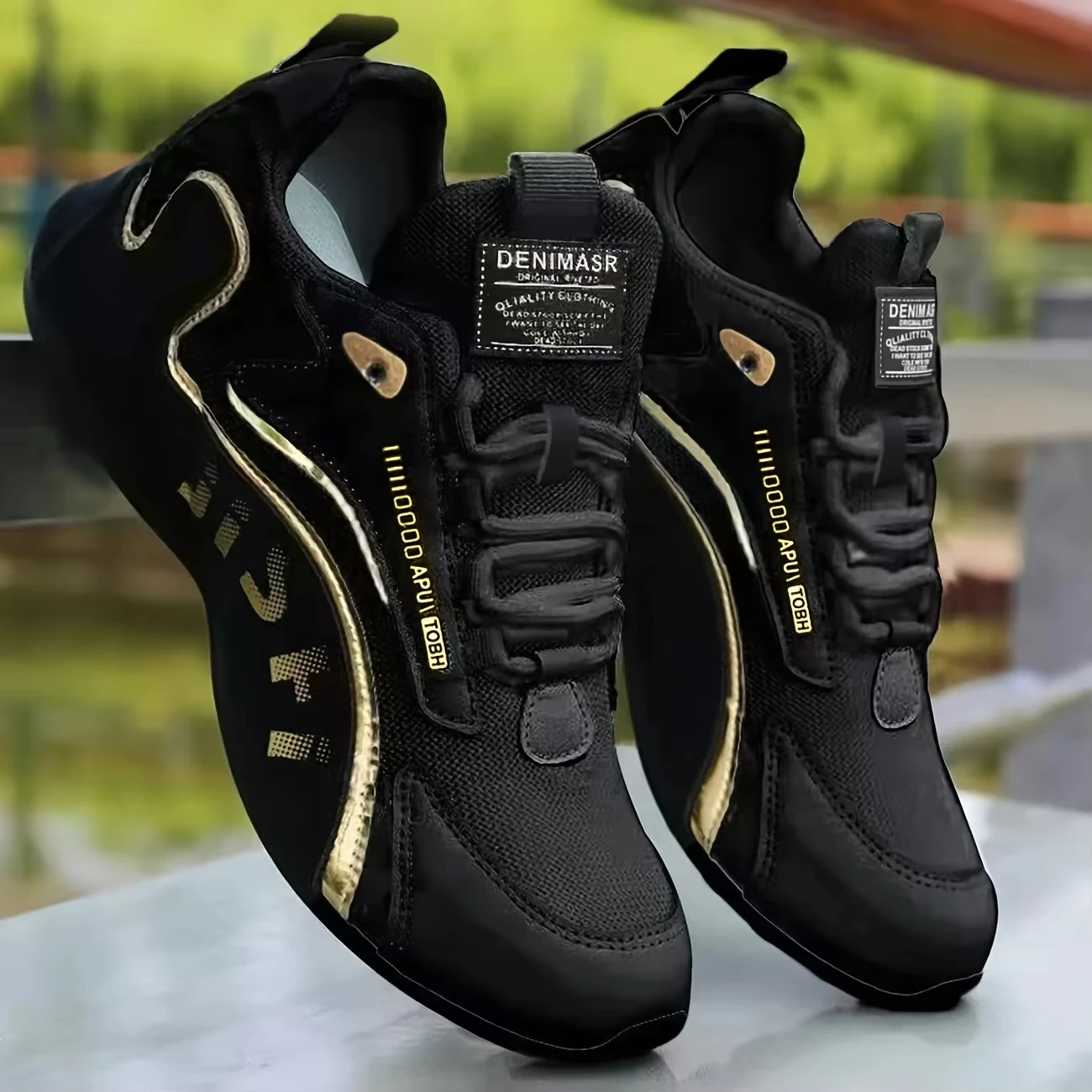 

2026Lightweight] Breathable | Lightweight 1 Pair Men's Training Shoes with Height Increase | Lace-up, Comfortable, for