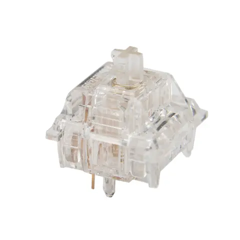 Gateron North Pole Switch V1 V2 Arctic 5pin Transparent Switches 50g Linear Mechanical Keyboard Custom Switch