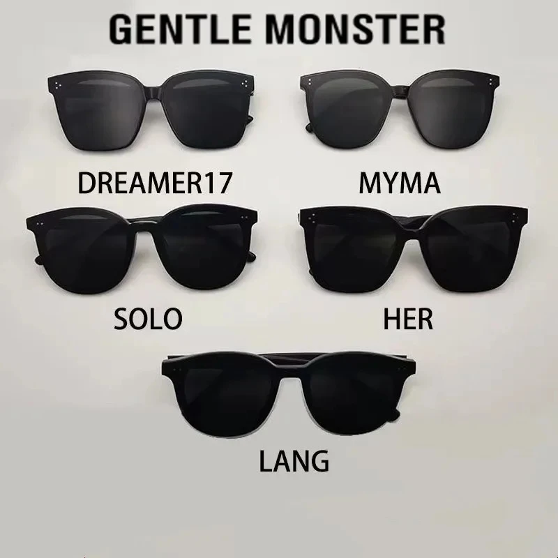 GENTLE MONSTER Fashion Sunglasses New Styles Designer Men women Polarized sunglasses UV400 Best gift