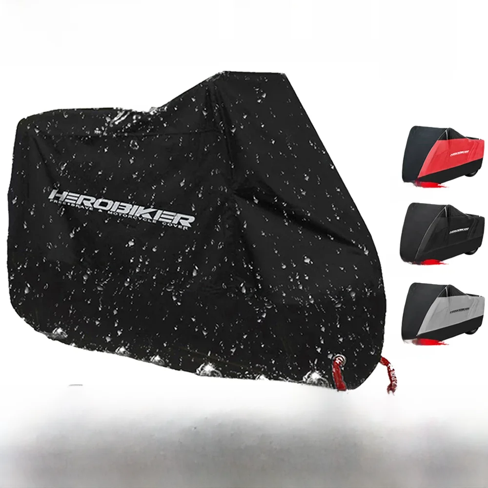 AliExpress HEROBIKER Motorcycle Cover Bike All Season Waterproof Dustproof UV Protective Outdoor Indoor Moto Scooter Motorbike Rain Cover