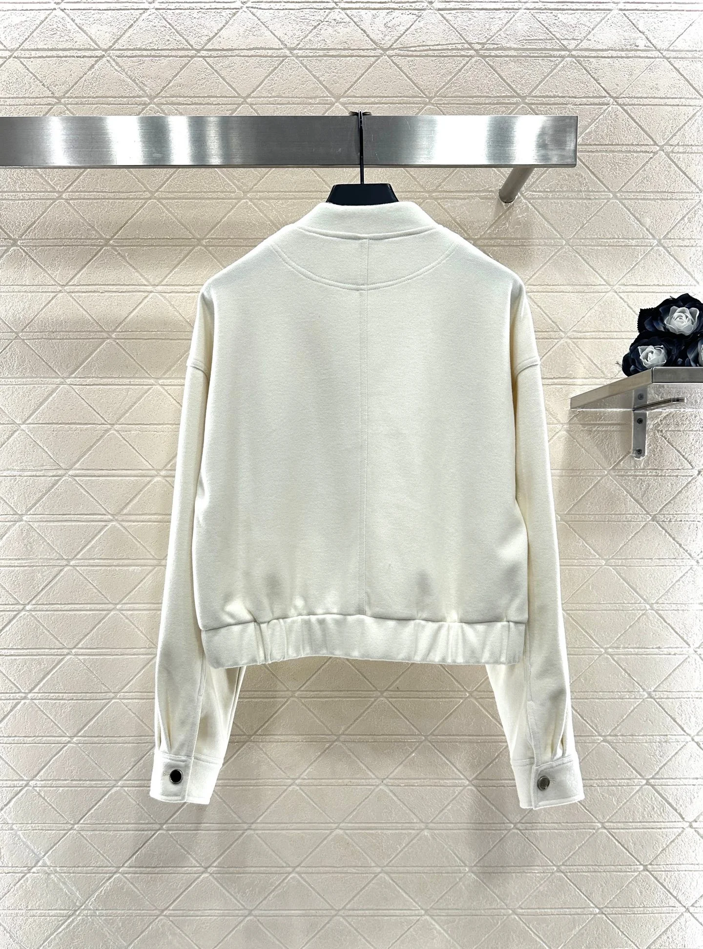 

Новинка 2025, пальто, куртка, брюки, комплект, однотонные молнии, вышитые карманы, универсальное утягивающее фигуру, зима-осень