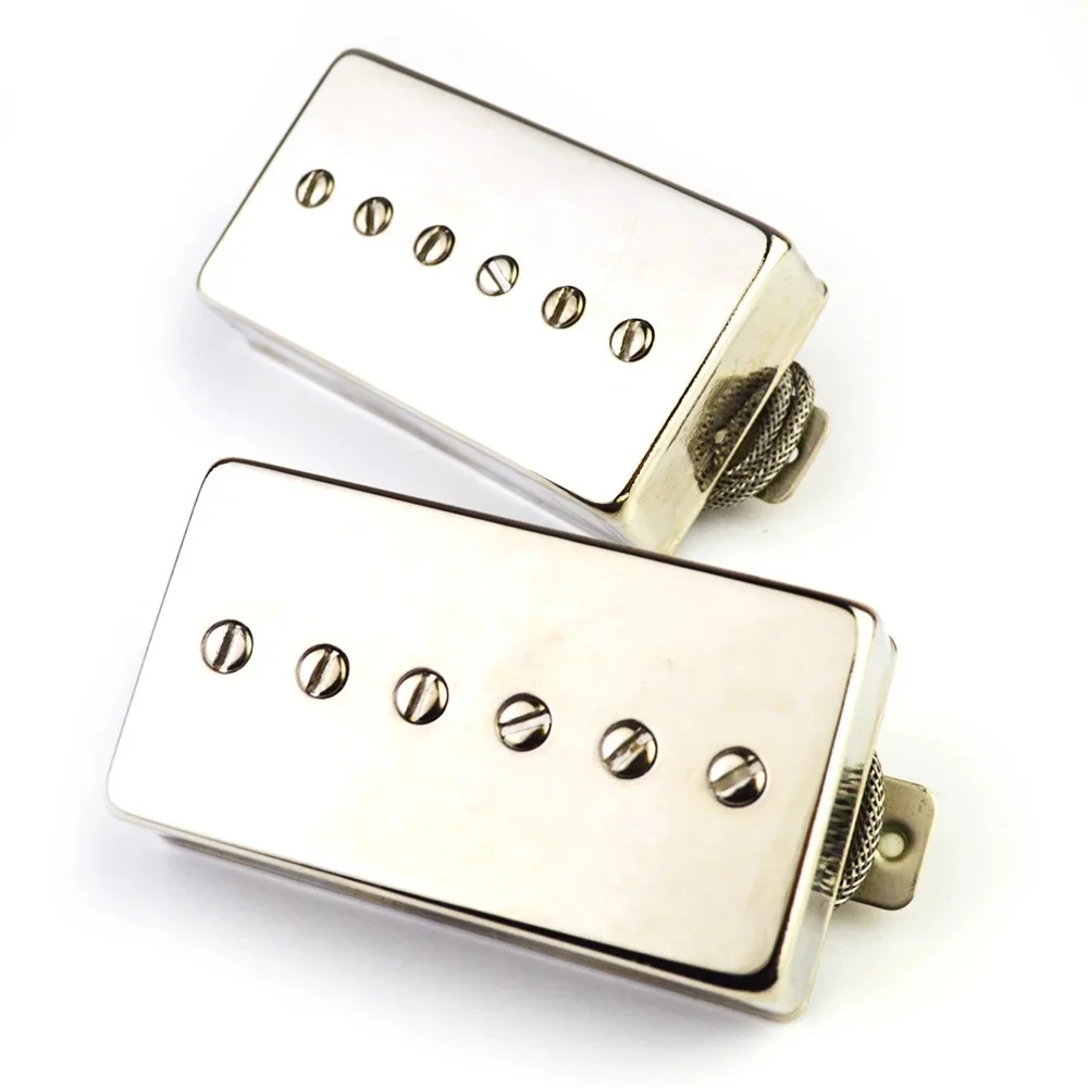 Rebel 90 Alnico 2 R90 Nikkel HB Humbucker Maat HB Bucker Maat P90 Pickup voor Elektrische Gitaar - afbeelding 2