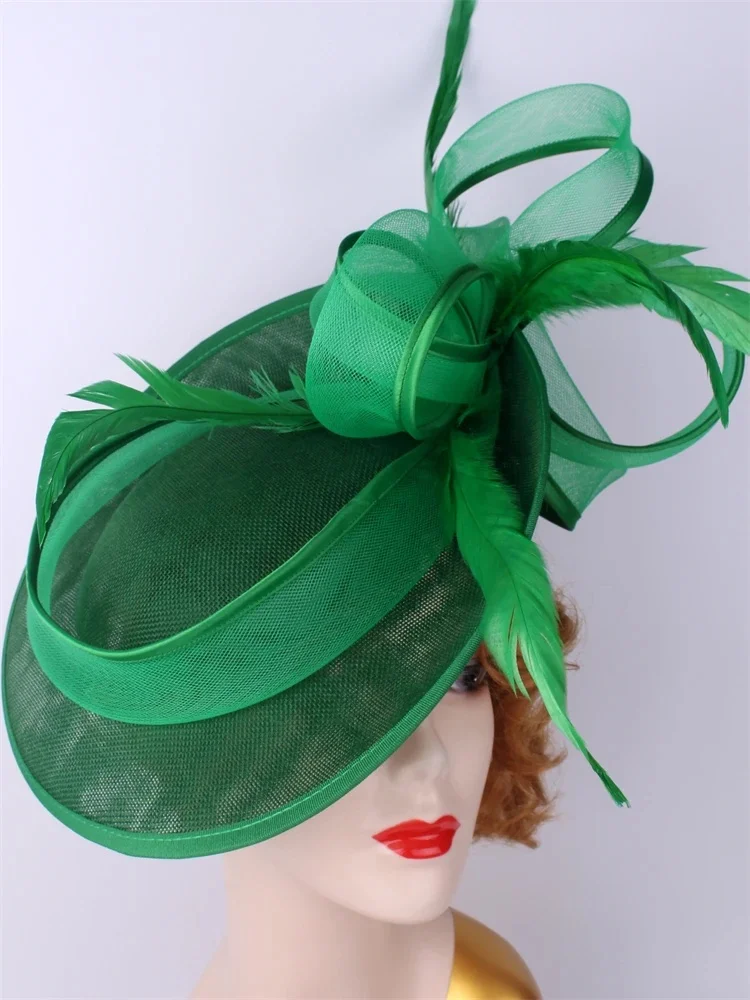 Maille Fascinator casque femmes événement formel Derby casque dames Eleagnt Mariage chapellerie casquette mode Mariage Fascinator chapeau