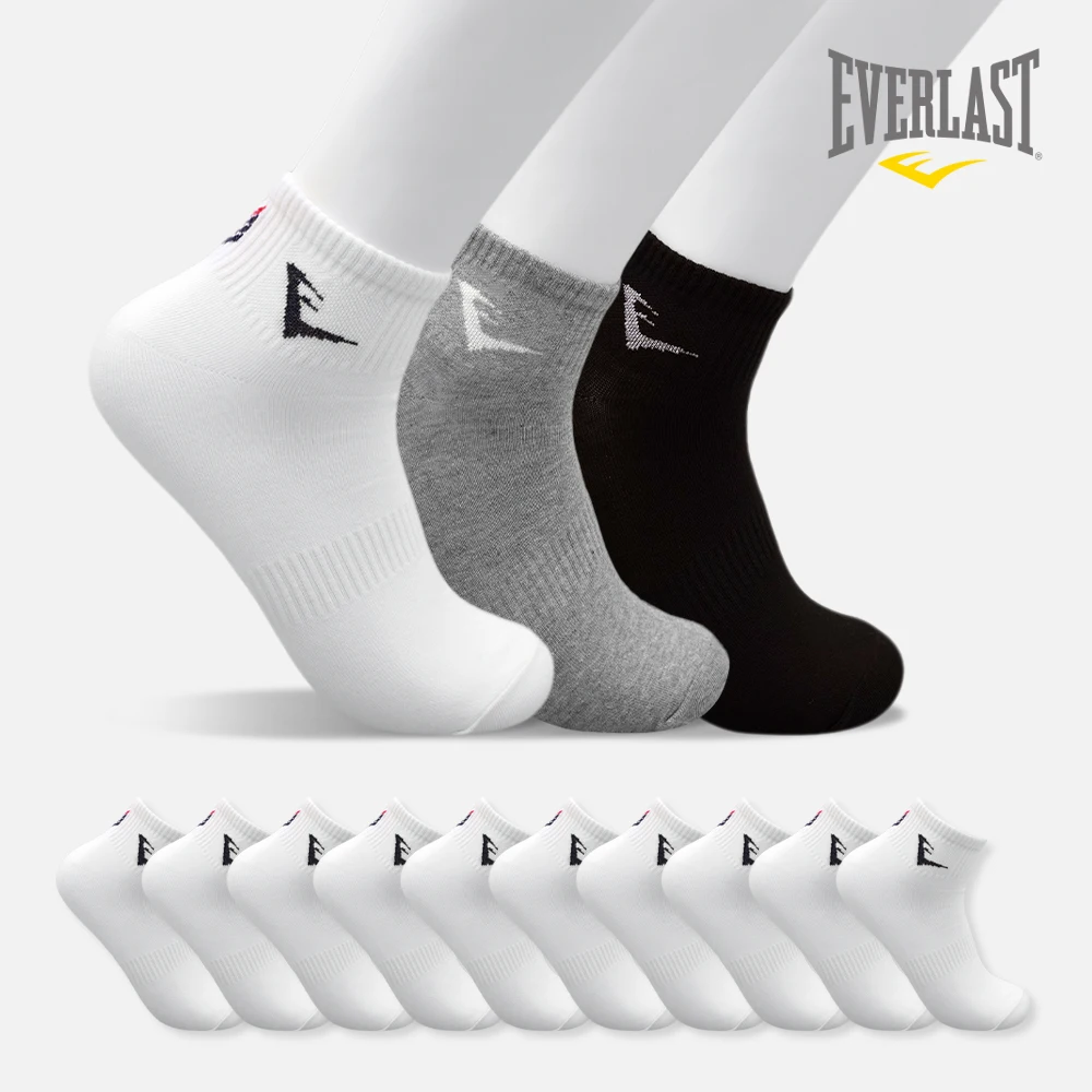 EVERLAST fashion Men's mini ankle socks 10 pairs set