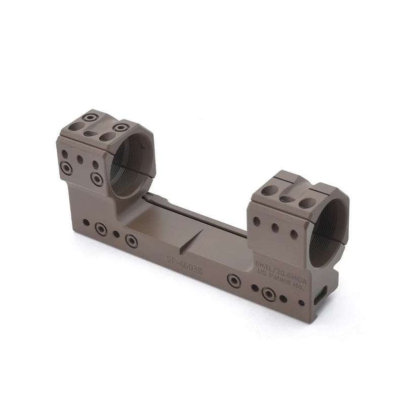 Imagem -06 - Tactical Picatinny Scope Mount 34 mm 6mil 20.6moa 1.5 38 mm Altura 1913 Picatinny Rails Ar15 m4 Novo Ar15 m4