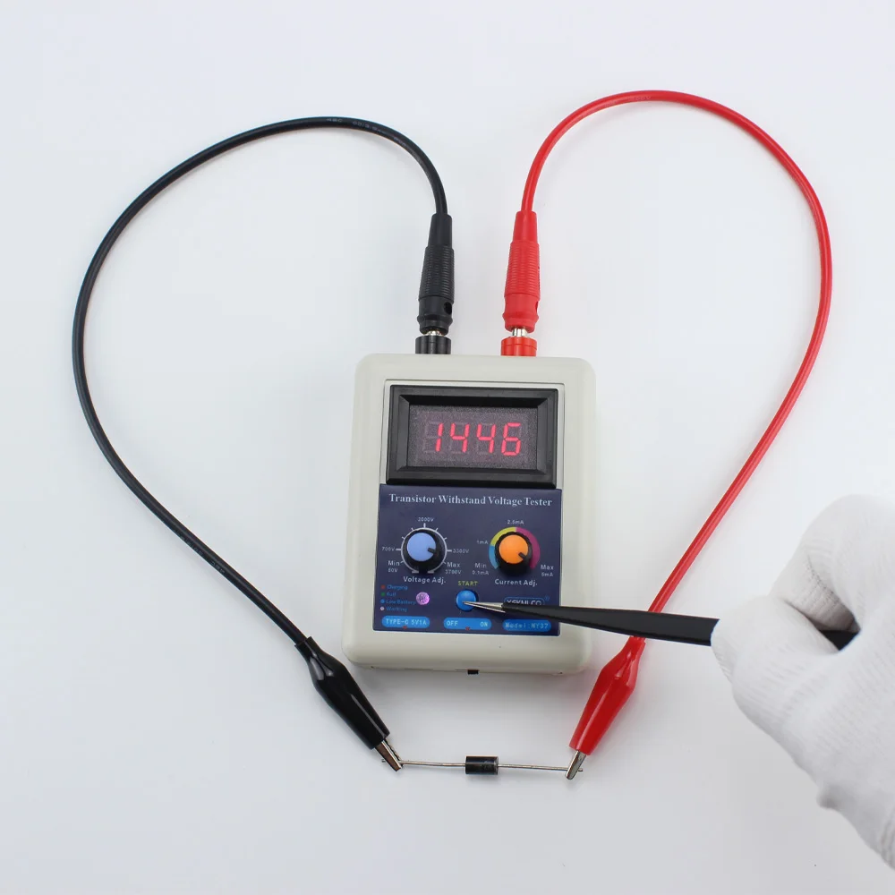 Imagem -04 - Igbt Capacidade de Tensão Transistor Tester Mos Triode Led Capacitor de Tensão Mov sem Suporte 0v3800v