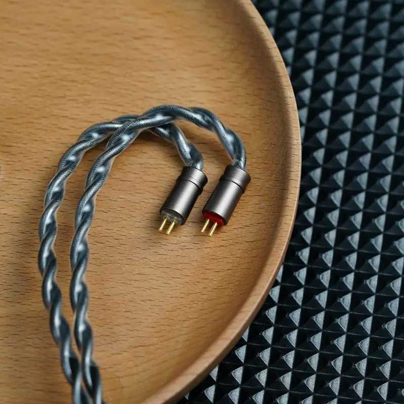 ivipQ-557 DIY HIFI Headphone Earphon Upgrade Cable with A2DC/Dan Clark  for Dual 3.5 LCD-5 HE1000SE HE-R10