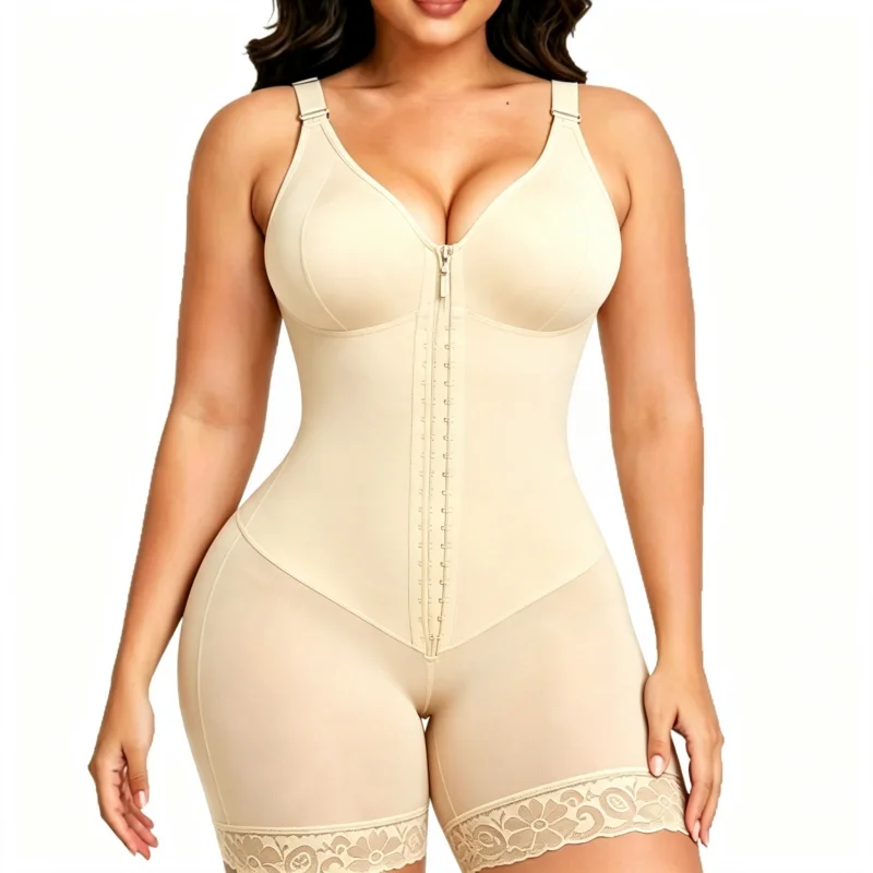 Women's Triple-Wrap Waist Trainer | High-Elasticity Nylon Tummy Control Belt | Adjustable Buckle Compression Shapewear Waistband | Dual-Use for Fitness and Everyday Wear