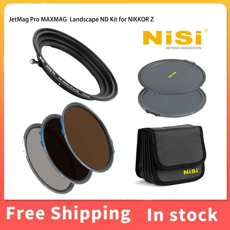Ultra Wide Angle Photo Filter Kit NiSi JetMag Pro MAXMAG FOR NIKKOR Z14-24 f2.8, ND & CPL Combo
