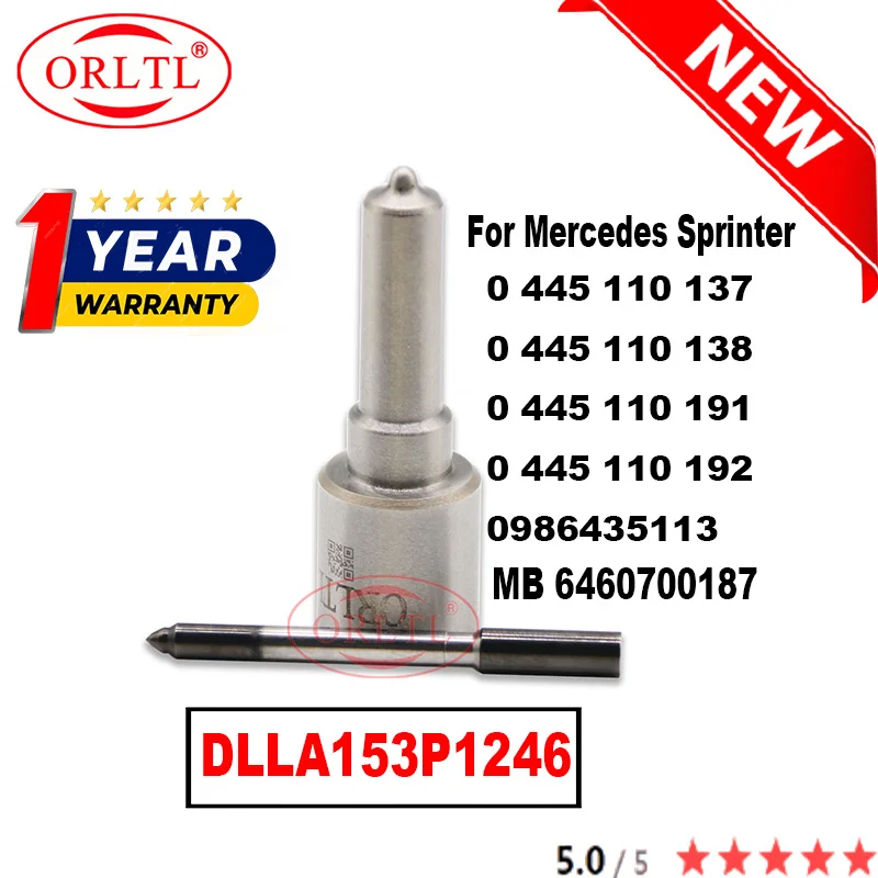 Injector Nozzle DLLA153P1246 OEM 0 433 171 788 For Mercedes 0445110137 0445110138 0445110191 0445110192 0986435113 6460700187