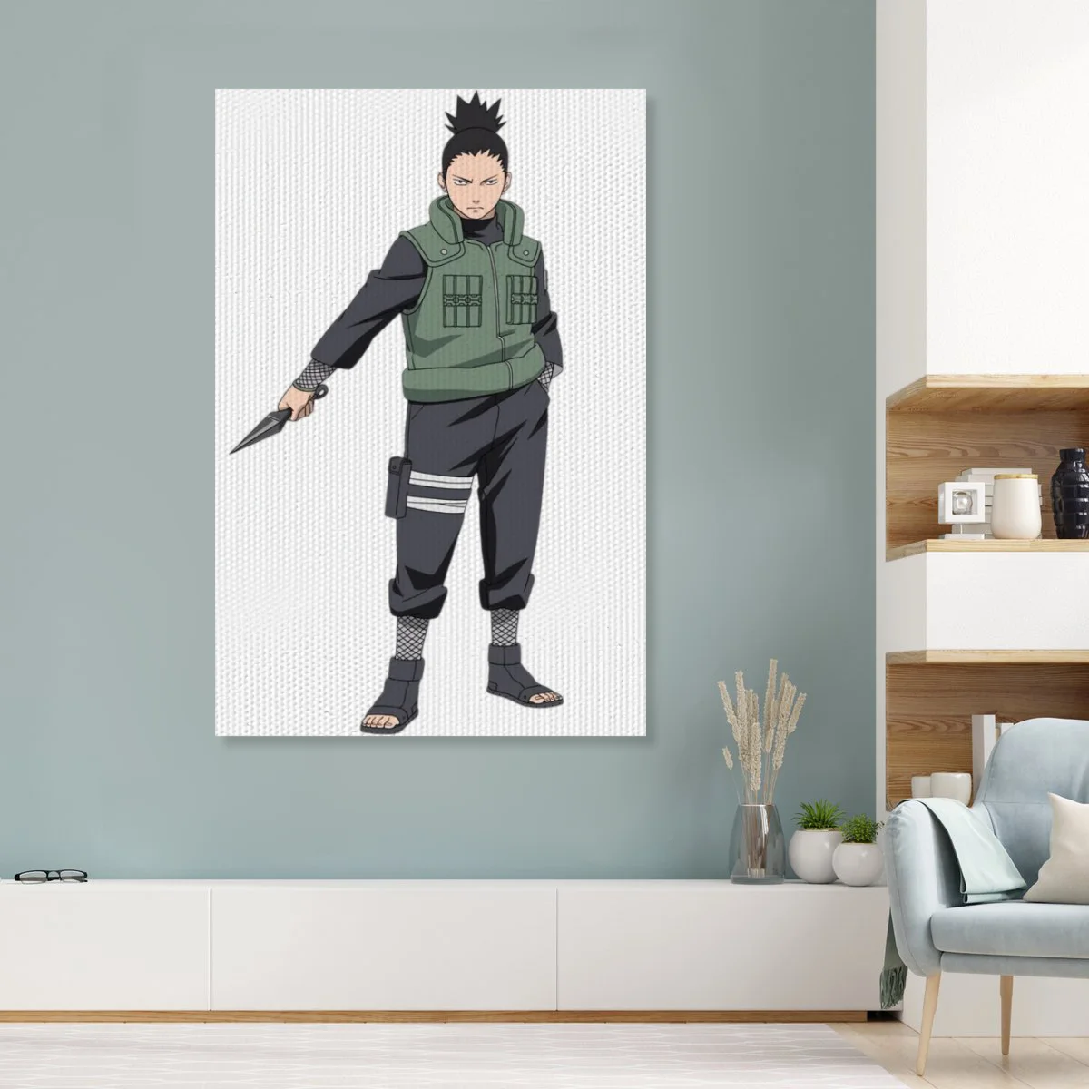 Naruto Shikamaru Canvas Wall Art Poster