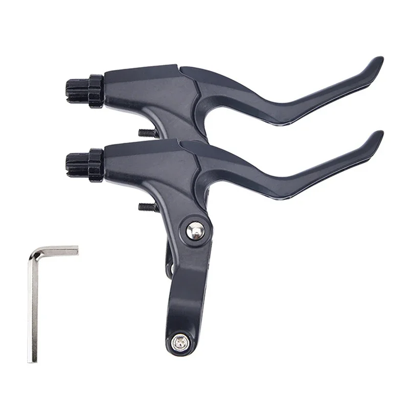 AliExpress NONE Ultra Light Brake Handle Levers V Brake/Disc Brake Handle Brake Aluminum Alloy Mountain Hydraulic Bicycle Disc Brake Set