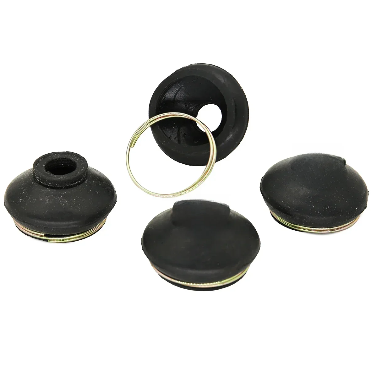 Couvercle en caoutchouc de Protection contre la poussière, bras tournant à tige, tête sphérique, pour ATV chinois Quad Go kart, 4 pièces