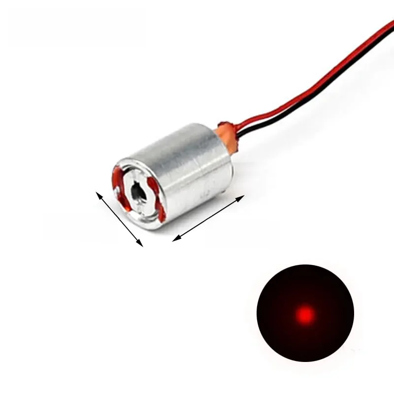 660nm 100mW Rot Einzigen Punkt Laser Modul Rasen Lichter Bühne Lichter Laser Installation Zubehör