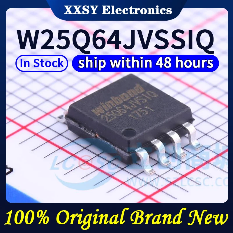 W25Q64JVSSIQ W25Q64JVSIQ 25Q64JVSIQ SOP8 100% оригинальный новый качественный