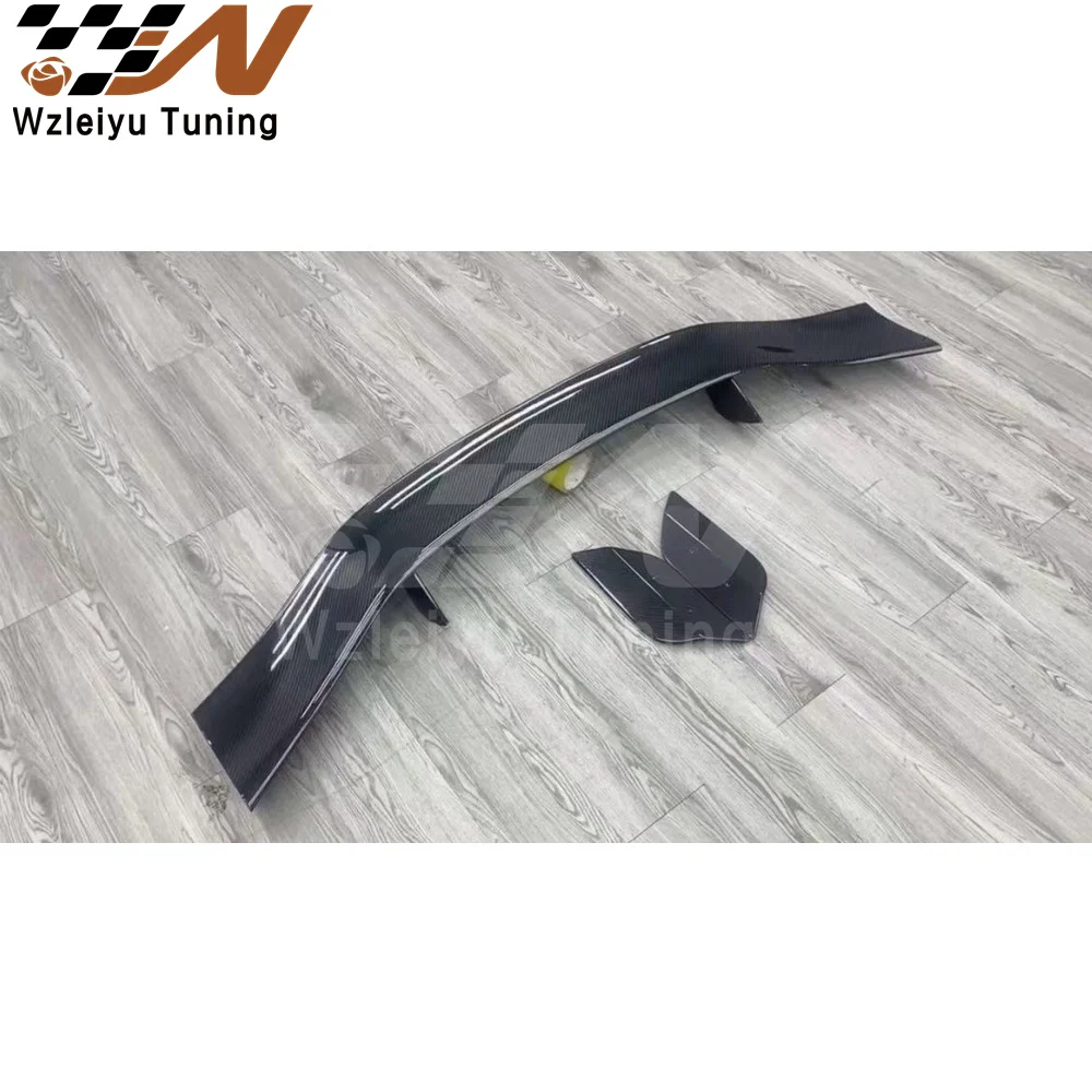 MSY Style Dry Carbon Fiber Rear Trunk Spoiler Wing Fit For Aston DBX High Quality Fitment