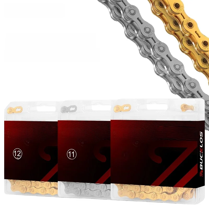 AliExpress BUCKLOS MTB Bike Chain Road Bicycle Corrente 8/9/10/11/12S Mountain Bike Current 10 11 12 Speed Cycling 10S 9S 8S MTB Bike Parts