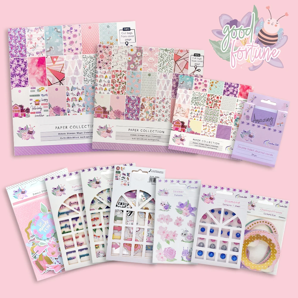 

Creative Path Scrapbooking Supplies Value Kit Crafts Materials Embellishments Set Journaling Cardmaking Decoration Pack