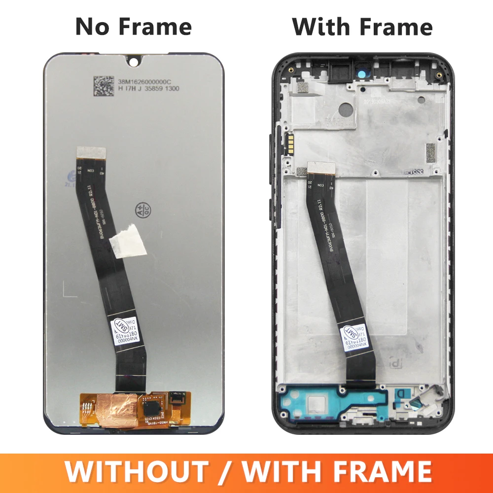 6.26\'\' For Xiaomi Redmi 7 LCD Display Touch Screen Digitizer Assembly With Frame Replacement For Redmi 7 LCD Screen