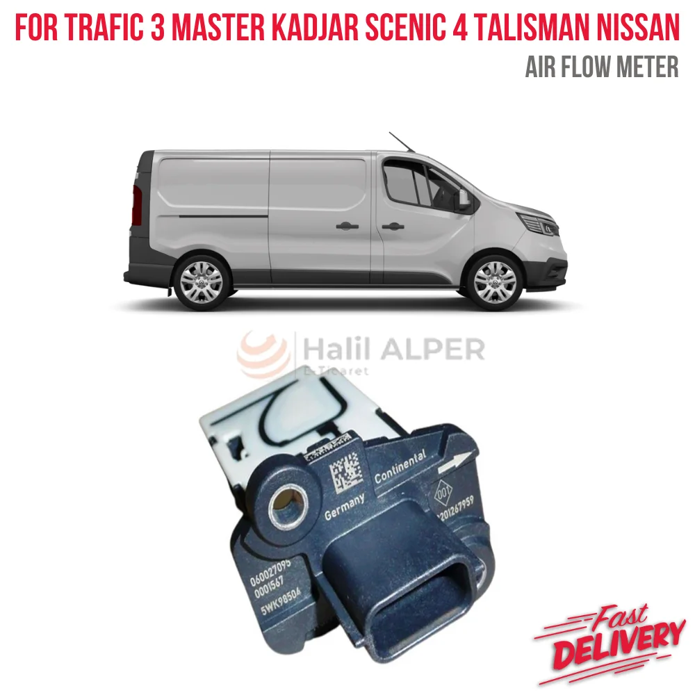 For Trafic 3 Master 1.6-2.3 dCi Kadjar Scenic 4 Talisman Nissan NV300 X-Trail Air Flow Meter 226807131R 093450753 93450753