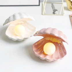 조개 무드등 pearl mood light acc tray 진주 펄 파티장식 파티조명 트리조명 캠핑 실내 조명 홈 인테리어 장식 소품 악세서리 트레이 차