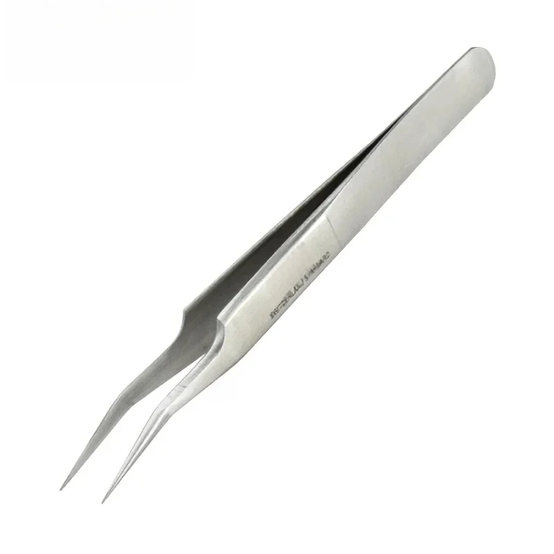 VETUS ST-17 (115mm) Pęseta o wysokiej precyzji ze stali nierdzewnej Niemagnetyczne, kwasoodporne szczypce do rzęs Narzędzia do manicure — zdjęcie 2