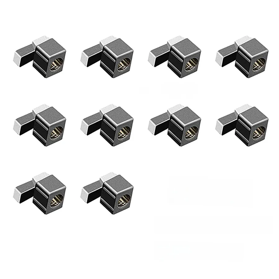 Boutiques métalliques pour contrôleur Nintendo Switch, contrôleur NS PomerCon, contrôleur NS Joy-Con At, contrôleur Joy-Con, verrou coulissant droit, loquet, support rapide, pièces d'outils de