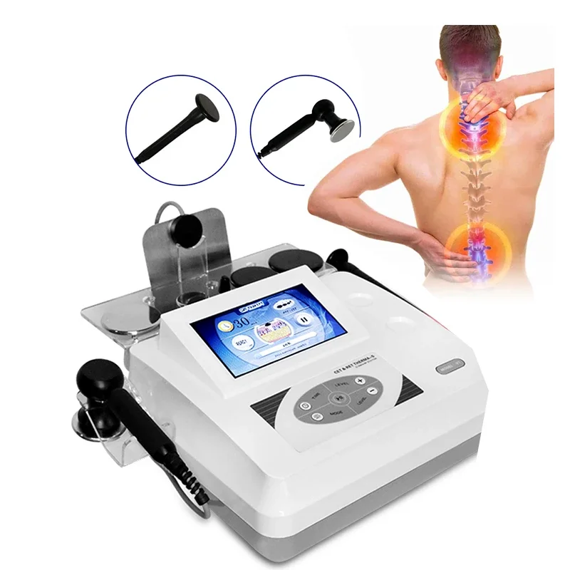 Tecar Therapy Physiotherapy Diathermy Wrinkle Remmoval Machine Monopolar Skin Tightening RET CET Body Face Lift Beauty Equipment