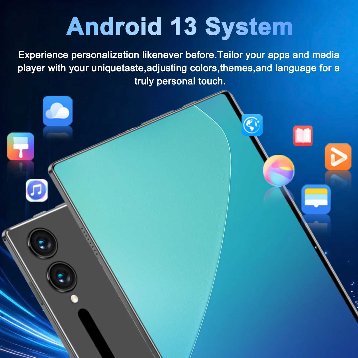 16GB+1TB 2026 Original Tablet Android13 10.36 Inch HD 20000mAh 14 core 5G Dual SIM Bluetooth WiFi GPS Tables
