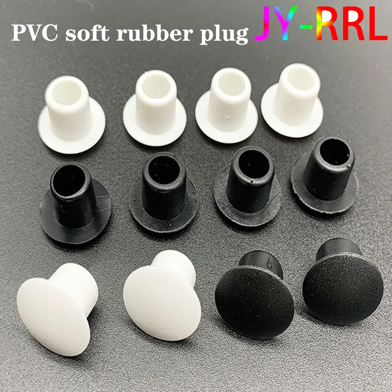 5/10/20Pcs Black Plastic Round Caps Hole Plug 9mm 10mm 11mm Protection Gasket Dust Seal End Cover Caps For Pipe Bolt Furniture