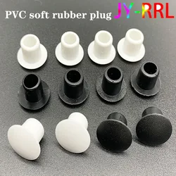 5/10/20Pcs Black Plastic Round Caps Hole Plug 9mm 10mm 11mm Protection Gasket Dust Seal End Cover Caps For Pipe Bolt Furniture