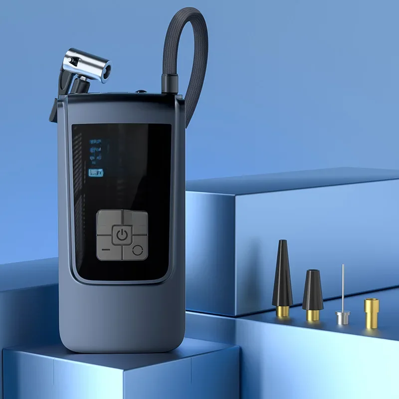 AliExpress DY&LM Electric Air Compressor Rechargeable Tire Inflator 12V 150PSI Portable Digital Inflator Pump ，For Car Motorcycle Bicycle Ball